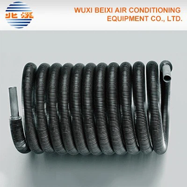 Bobine à ailettes soudée au laser