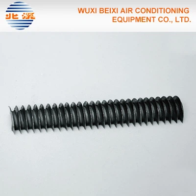 Tube à ailettes en acier inoxydable